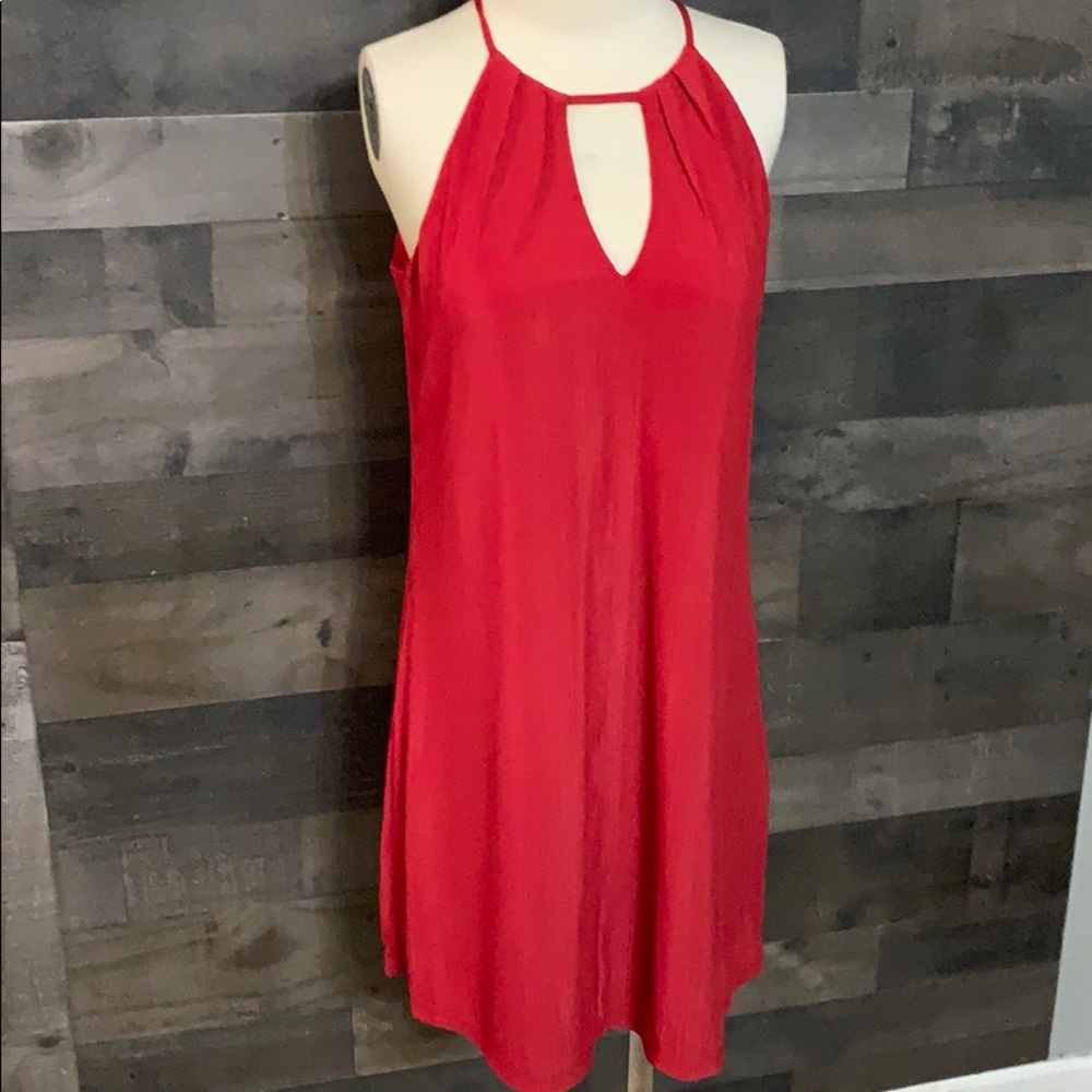 New Candie’s Red Sleeveless Dress
